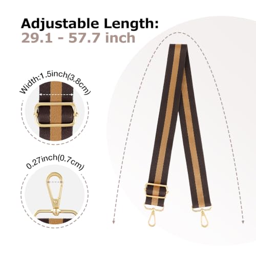 Image of Lekesky Purse Strap Replacement Crossbody Purse Strap for Women