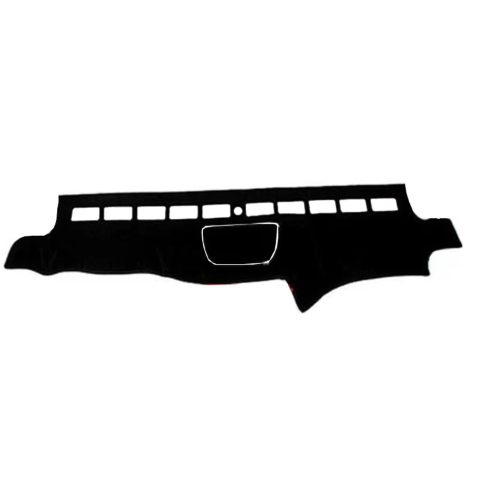 SFNNMXEO Fit for Jeep Wrangler JK 2007-2017,Dash Baoard Cover for Car,Anti Glare Dashboard Cover,Black Nonslip Dash Mat Carpet Protector