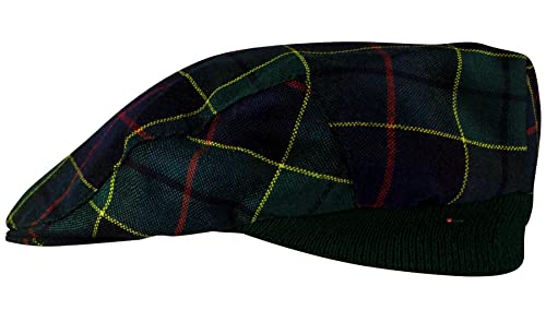 Casquette plate tartan Forsyth écossaise unisexe, le cadeau idéal en taille unique ajustable