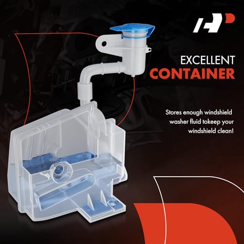 A-Premium Windshield Washer Reservoir Tank Assembly Compatible with Land Rover Discovery Sport 2015-2019, Range Rover Evoque 2012-2019 - with Bracket by A-premium - Image 4