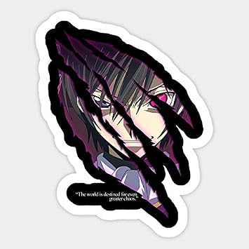 Lelouch Lamperouge - Sticker Graphic - Decal Sticker Sticker