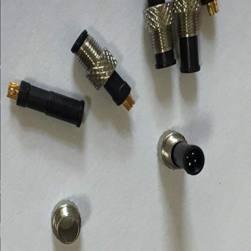 Davitu Electrical Equipments Supplies - Connector M5 4P Male Connector Pinhole 5pcs/lot and original