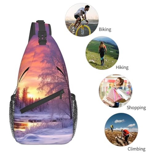 Bolso cruzado de pecho para hombre tipo bandolera miniatura 6