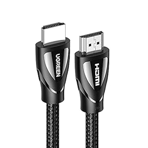 UGREEN 8K HDMI Kabel 2.1 Nylon 8K 60Hz 4K 120Hz voor Xbox One, PS5 enz.(1M)