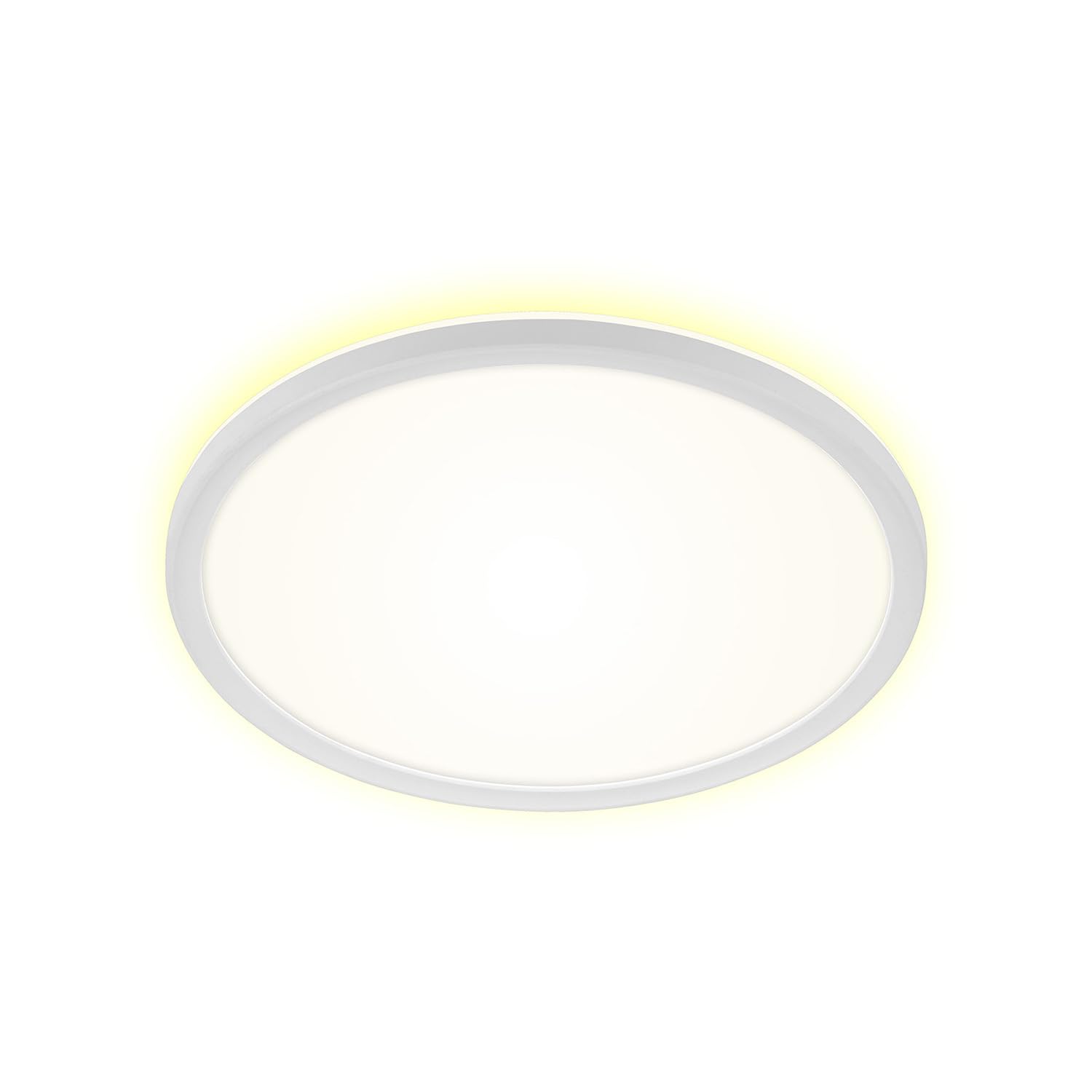 Briloner 18W LED Bathroom Ceiling Light - White - Ultra-Slim - IP44 - 2400 Lumens - 4000K Neutral White