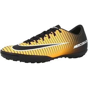 NIKE Men's Mercurialx Victory Vi Tf Footbal Shoes, Orange