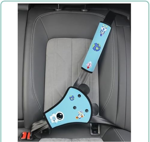 Euiuxoyシートベルトカバー シートベルトパッド 子供 2点セット シートベルト枕 首に当たる シートベルトクッション クッション 小さめ 調整パッド 取付簡単 旅行 サポーター 可愛い ベルトカバー 安全 首かっくん防止 枕 ドライブ カー用品 キッ