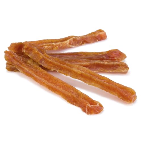 Arquivet Hähnchenstreifen – 1 kg (1 Stück) – Natürliche Snacks für Hunde