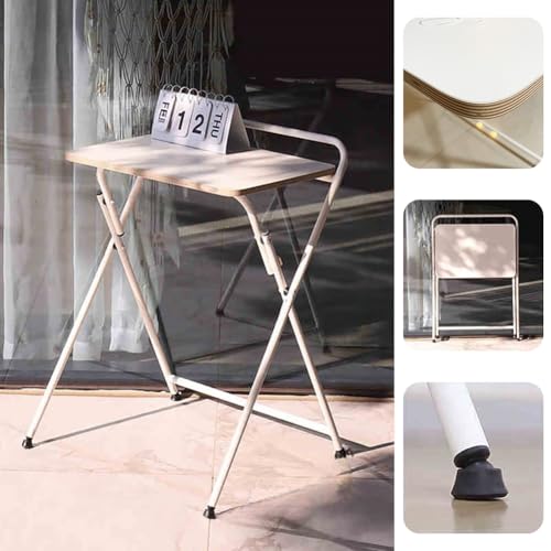 GOTRAFY �܂肽���݃e�[�u�� �T�C�h�e�[�u�� ���[�e�[�u�� PC�f�X�N �m�[�g�p�\�R���e�[�u�� �����i �ȃX�y�[�X �R���p�N�g �ݑ�Ζ��E��l��炵�p ���t���[��×�ؖ� (��65-�����t���[��-�z���C�g)