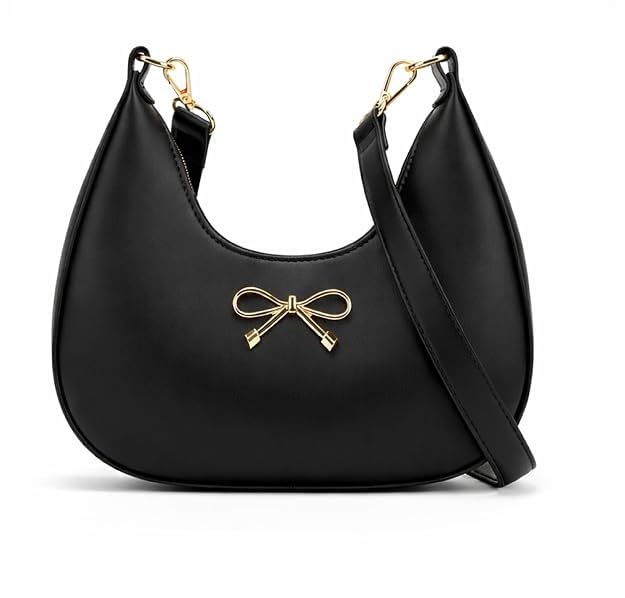 Image of Leather Handbag for Women, White