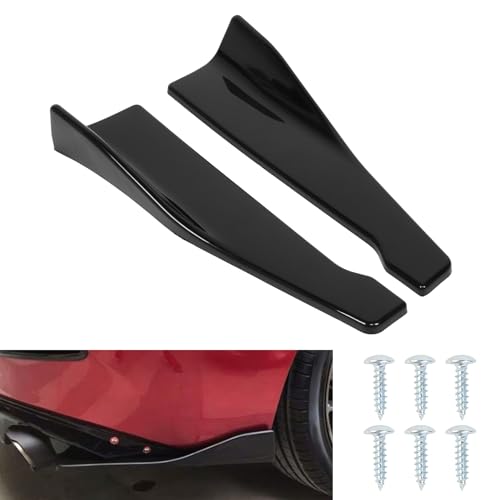 Minigonne Laterali Auto ISpchen In PP - Splitter Paraurti Posteriore Anti-Graffio Con Bulloni - Foto 10