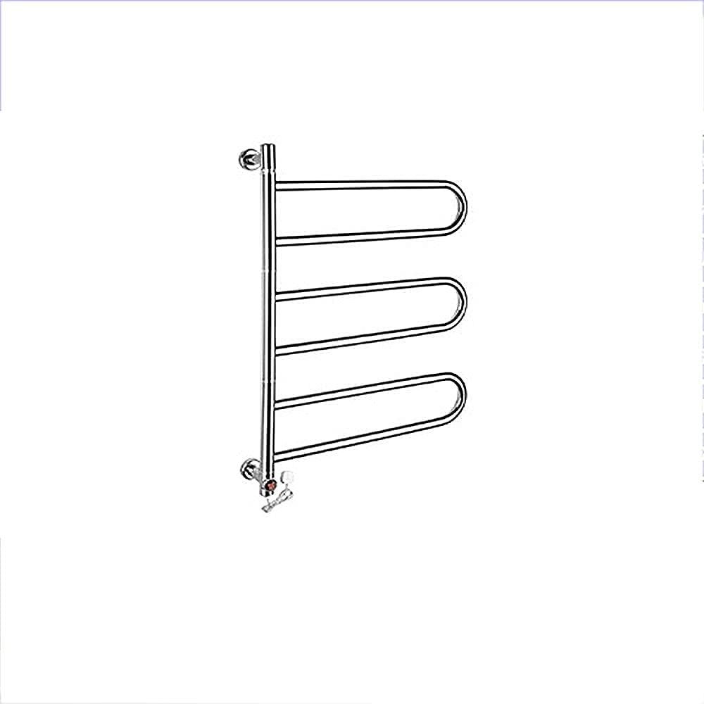HNBMC Electric Towel Rack, Stainless Steel Electric Towel Warmer Curved Towel Bars