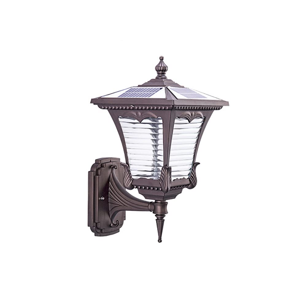 1 Szt Wodoodporna Lampa ścienna Led Na Energię Słoneczną Zewnętrzna Lampa ścienna Kinkiet Zewnętrzne Lampy Solarne