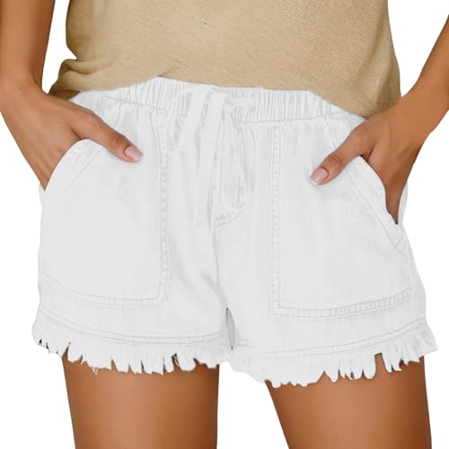 Short en denim femme idéal pour vacances et sorties décontractées