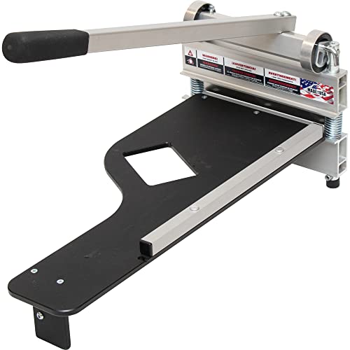 Marshalltown Ultra-Lite Flooring Cutter 9", Cuts Vinyl Plank, Laminate, Engineered Hardwood, Siding, And More - Honing Stone Included, Made In The Usa #TOP4