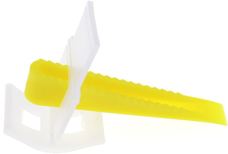 SING F LTD Floor Tile Leveler Spacers Leveling System Lippage with 500 Clips + 200 Faders