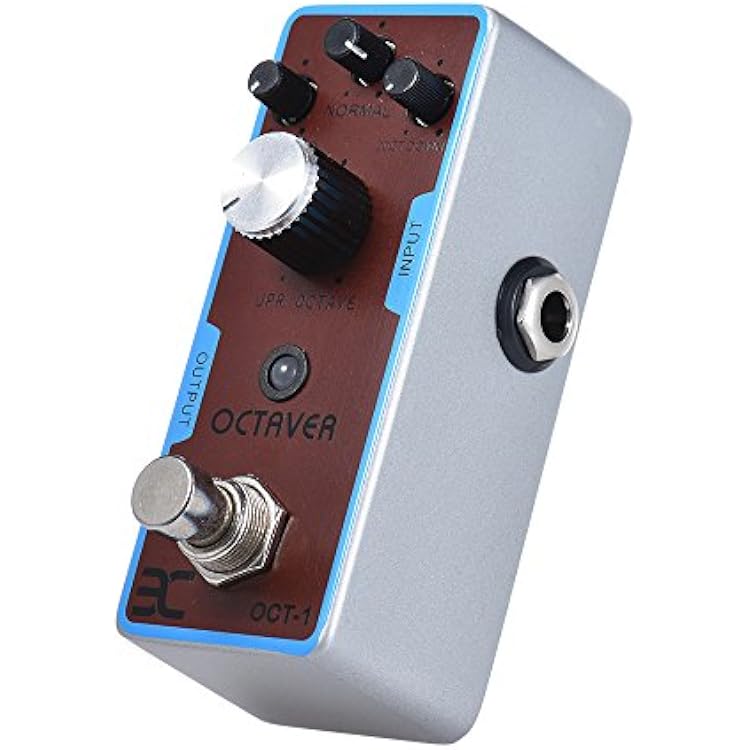 OCT-1 Octave Mini Octave Guitar Effect Pedal True Bypass Full Metal Shell