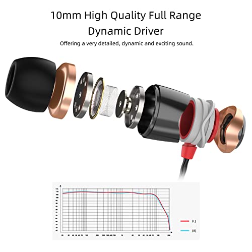 Image of SoundMAGIC E10C in-Ear Headphones with Mic (Black /Gold),Wired