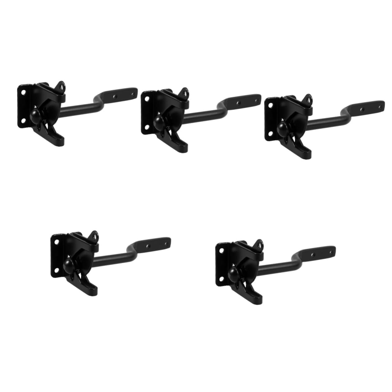 SOLUSTRE 5stücke Fence Latch Für Holz Und Gartentore Robuster Schwerer Torverschluss Aus Installieren Für Außenanwendungen Langlebig Und Zuverlässig