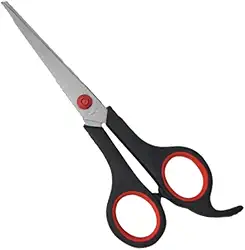 Tesoura Profissional para Cabelo, Aço Inox, 18,5cm, Cabo Emborrachado 7