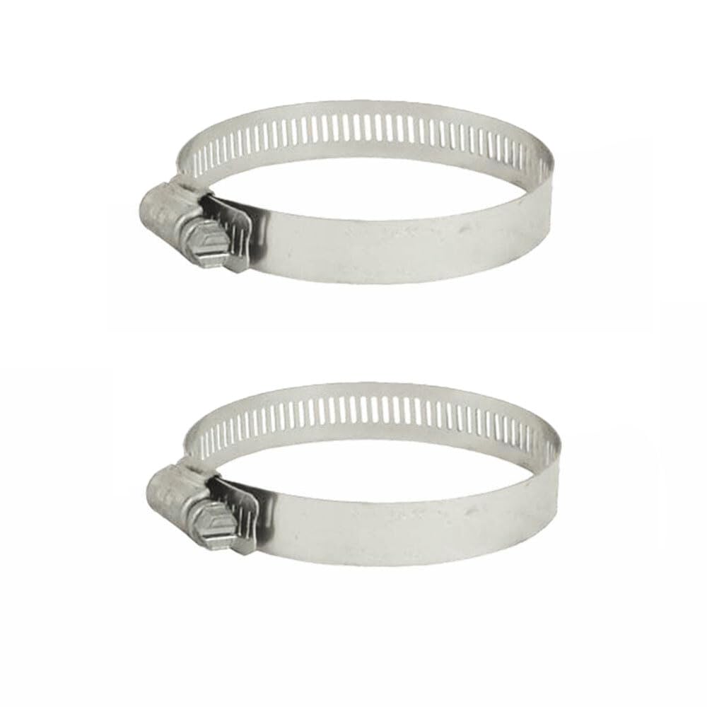 GULUANT 2 Pack Replacement #104 Stainless Steel Clamp with 410 HEX Screw 7 Inch Max for Primex 85036