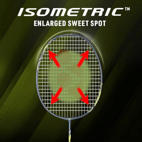 Image of Yonex Graphite Strung Badminton Racquet Astrox Lite 45i (G4, 77 Grams, 30 lbs Tension, Dark Gray)