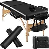 MÜHELOS AUFKLAPPEN & LOSLEGEN: Unsere Massageliege klappbar zeigt, was wahre Flexibilität bedeutet. Dank des genialen Klappsystems ist sie blitzschnell einsatzbereit. Perfekt für professionelle Anwendungen im Kosmetikstudio, als Tattoo Tisch für Künstler oder wenn Du mobile Massagebetten Dienste anbietest.