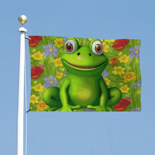 Drapeau de maison grenouille extérieur : fini la déco décolorée - 5