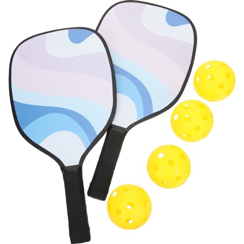 BESPORTBLE 1 Juego Traje De Raqueta Pico Tenis Deporte Raquetas Juguete Pepinillo Volante Paletas Murciélagos Bolsa De Bádminton Raqueta De Bádminton para Equipo Neto Abs