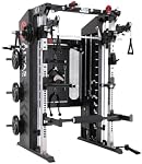 Altas Strength 3136 Dual Ratio Home Gym Smith Machine with Lever Arms | Switch between 2:1 and 1:1 training, with pull-up, leg press, cable work, and compact full-body versatility.