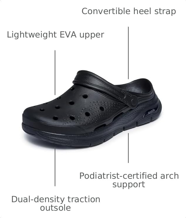 Image of Skechers Men's Foamies: Arch Fit Valiant Clogs