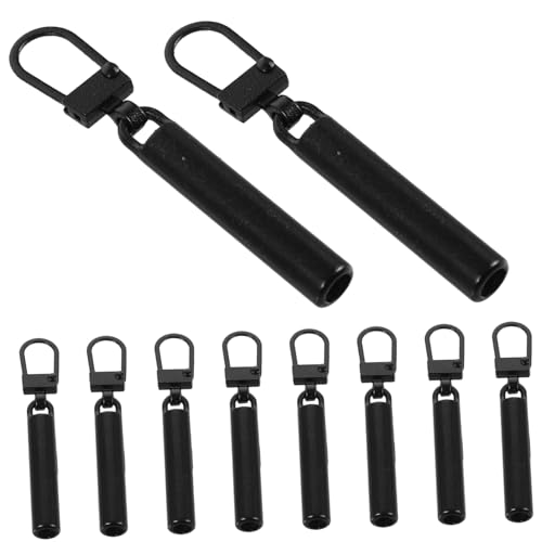 IWOWHERO Zipper Pull Accessories Pcs Replacement Slider for Backpacks Purses Suitcases Easy Fixing Kit