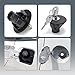ASUBHA 8U5Z-9C268-B Gas Cap BU5Z-9C268-B Fuel Tank Cap, Fuel Tank Filler Cap, Gas Lock Fuel Cap with Key, Car Locking Fuel Cap Cover Replacement for Ford Lincoln MKS MKT MKX MKZ & Mercury