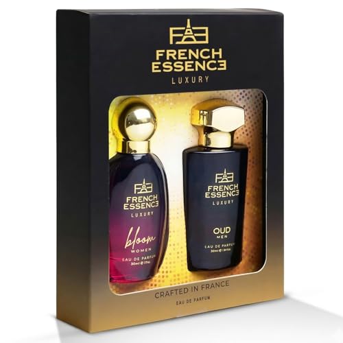 Image of French Essence Perfume Gift Set for Men & Women | Bloom 30ml & Oud 30ml Combo | Long-Lasting Fragrance | Attractive French Scent | Fresh EDP