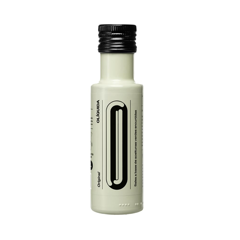 Salsa OLIQUIDA de olivas verdes, jugo de aceitunas encurtidas, 100ml
