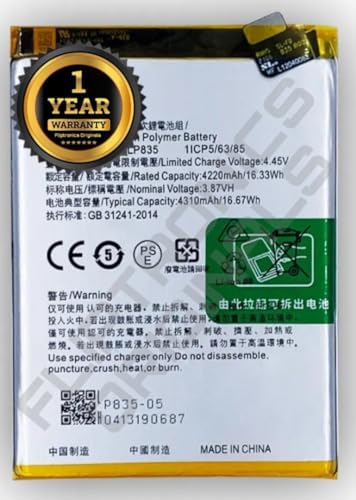 Image of BLP835 Battery for Oppo /Reno 5F /5 Lite /A94 4G /F19 Pro Battery with 1 Year Warranty**** (U150)