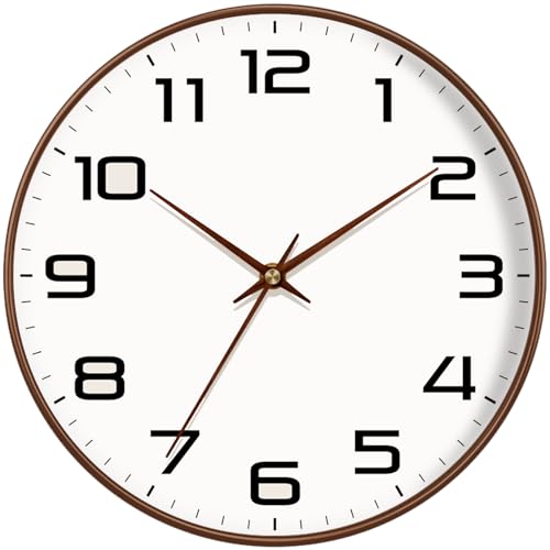 Horloge murale moderne au design minimaliste et soigné - 2