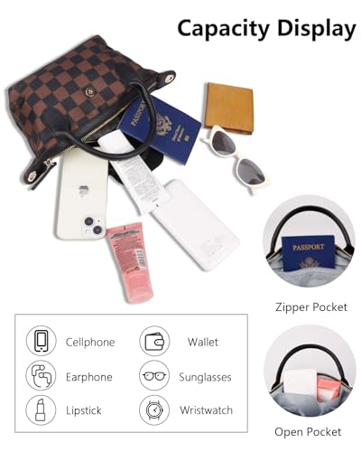 Bolso Mini Crossbody para Mujer Pequeño Tote Nylon miniatura 4