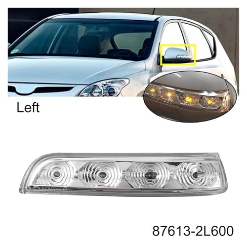 Intermitente LED para espejo retrovisor izquierdo de Hyundai i30 09-12 3