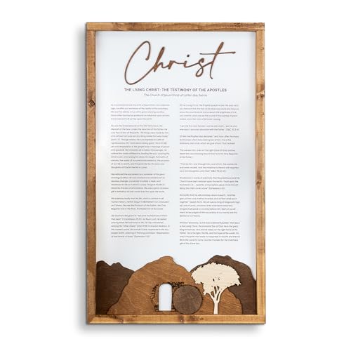 The Living Christ: A Testimony of the Apostles | Framed