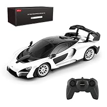 RASTAR RC Toy, McLaren Senna 124 Remote Control RC Car, McLaren Toy Car for Boys - White