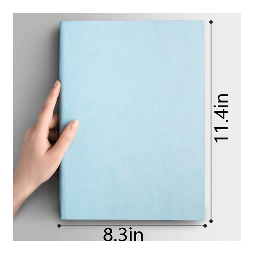 Carnets et journaux Notebook, épaississant Journal de Grille, A4 Classic Large Diary, Une Surface de Cuir Souple exquise, utilisée pour Le Bureau, la Maison et l'école étudiant en Commerce