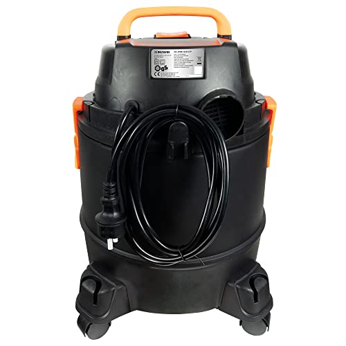 Aspirateur eau et poussière DC-WDE 1420-S P de DELTAFOX - 1 400 W, flexible Ø 36 mm de 2,5 m, câble de 2,5 m, 17kPA, cuve de 20 L, fonction de soufflage - incl. prise de courant - aspirateur universel - Image 6