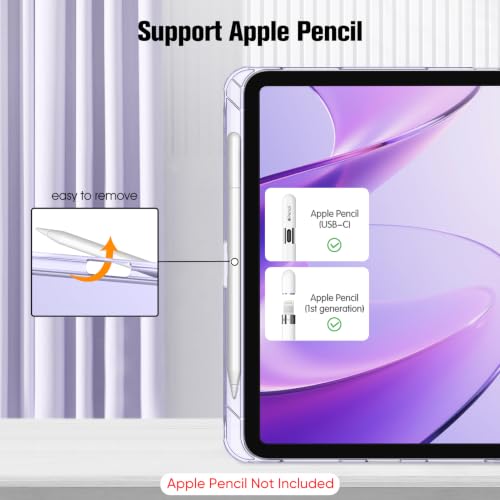 Fintie Hülle für iPad (A16) 11./10. Generation (2025/2022) mit Stifthalter – Ansicht 6