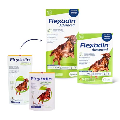Flexadin - Hundeleckerbissen Gelenkunterstützung Arthrose 60 Stück 3.333 Gramm