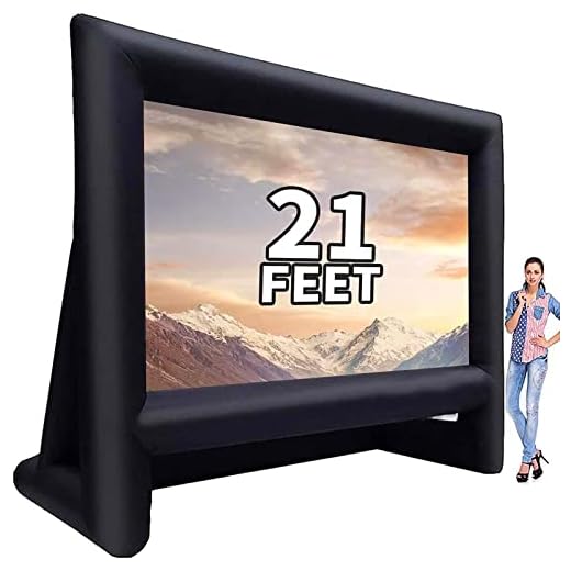 Inflatable Outdoor Projector Screen