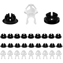 30PCS Car Hood Prop Rod Clips, Hood Prop Rod Retainer Clip, Car Accessories Car Engine Hood Stay Clips, 1503-SS0-003 91604-SD2-013 Hood Rod Grommet Clips Replacement for Honda Accord Odyssey