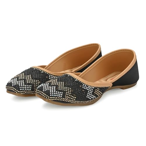 Image of Flavia Womens Flv07 Ballet Flat | Ethnic Shoes | Wedding Footwear | Fashionably Stylish for Everyday wear