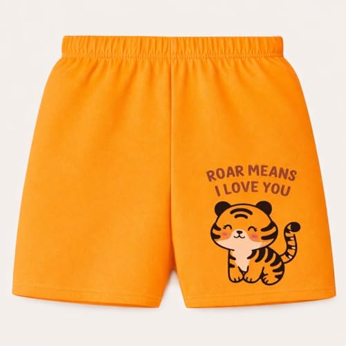 Image of Lush Plush Boys Printed Cotton Shorts | Relaxed Fit | Lightweight, Breathable Pack of 6