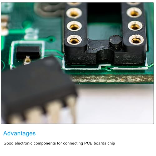 Base DIP IC de 40 pines Meccanixity para reparar placas de electrodomésticos y proyectos escolares 5